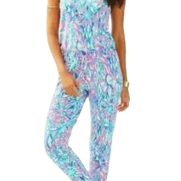 Lily Pulitzer Paulina Multi colourJumpsuit - Picture 1 of 16